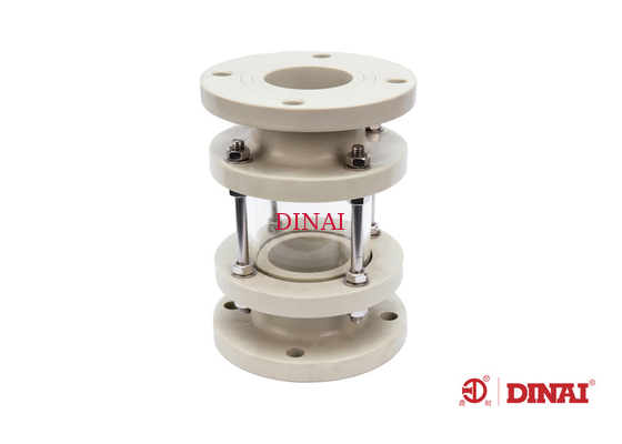 Πλαστική σύνδεση DN15-DN300 φλαντζών γυαλιού θέας PPH